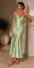 Etherea Satin Gown