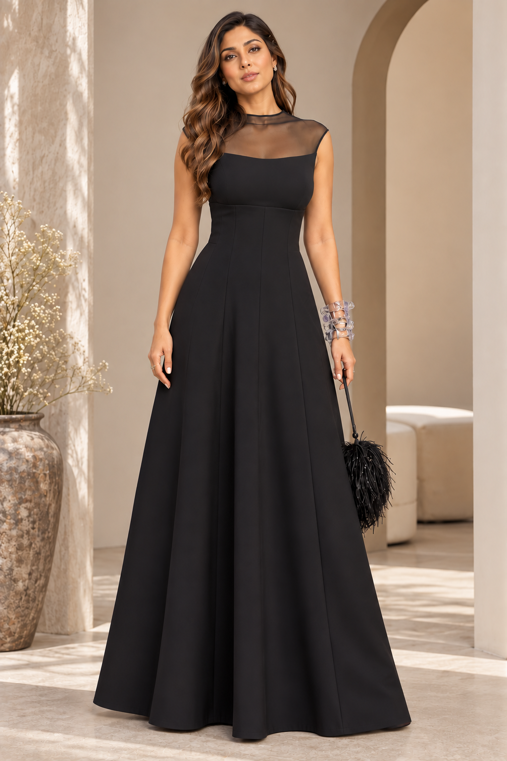 The Noir Grace Gown