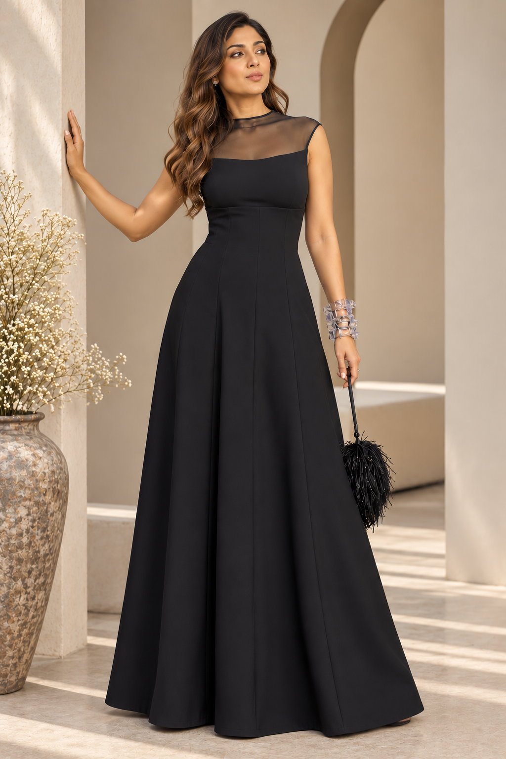 The Noir Grace Gown