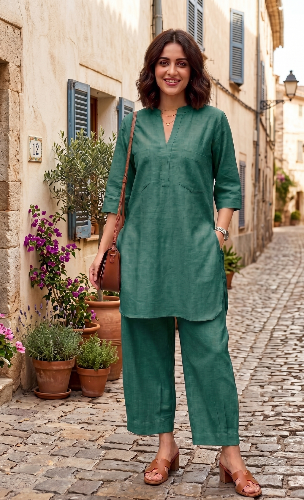 Evergreen Aura Co-ord Set