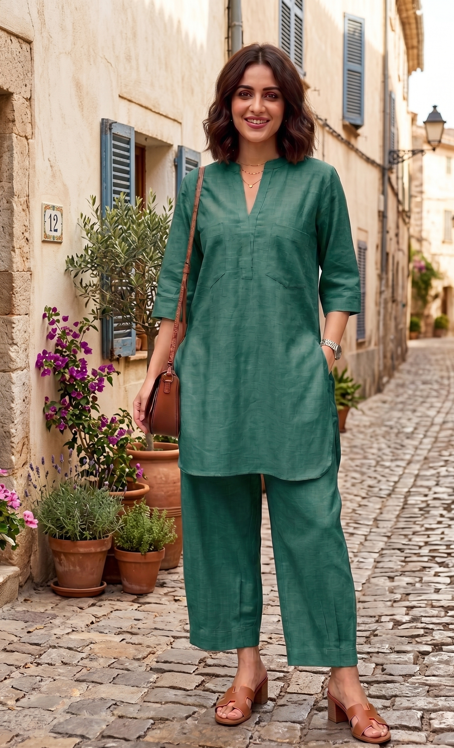 Evergreen Aura Co-ord Set
