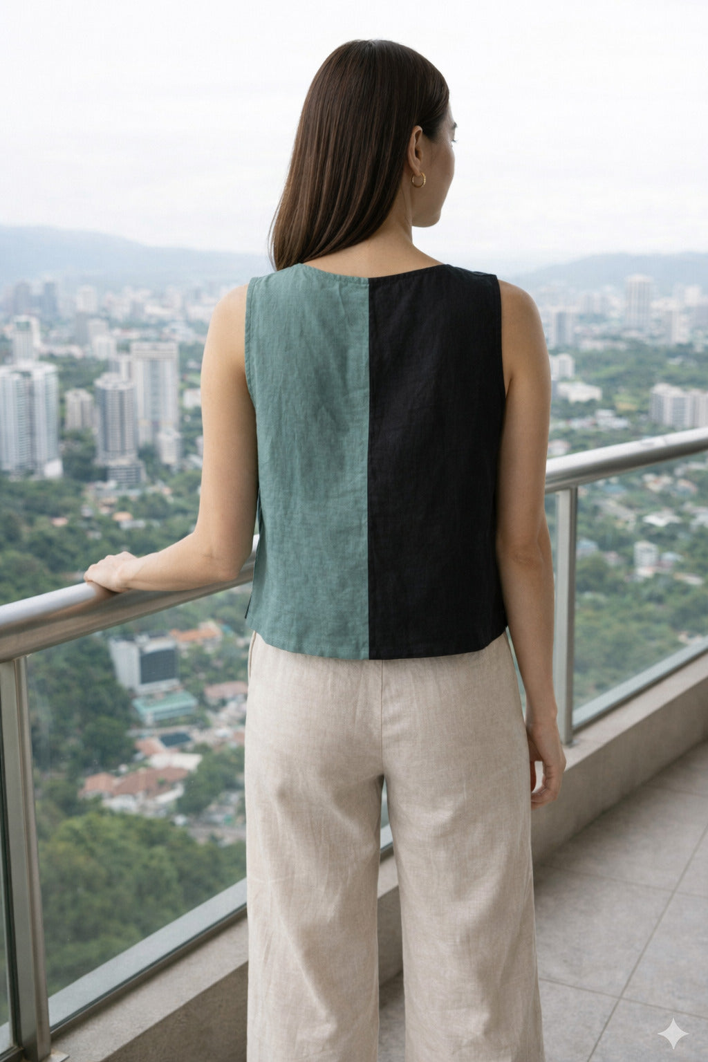 Workday Colorblock Top
