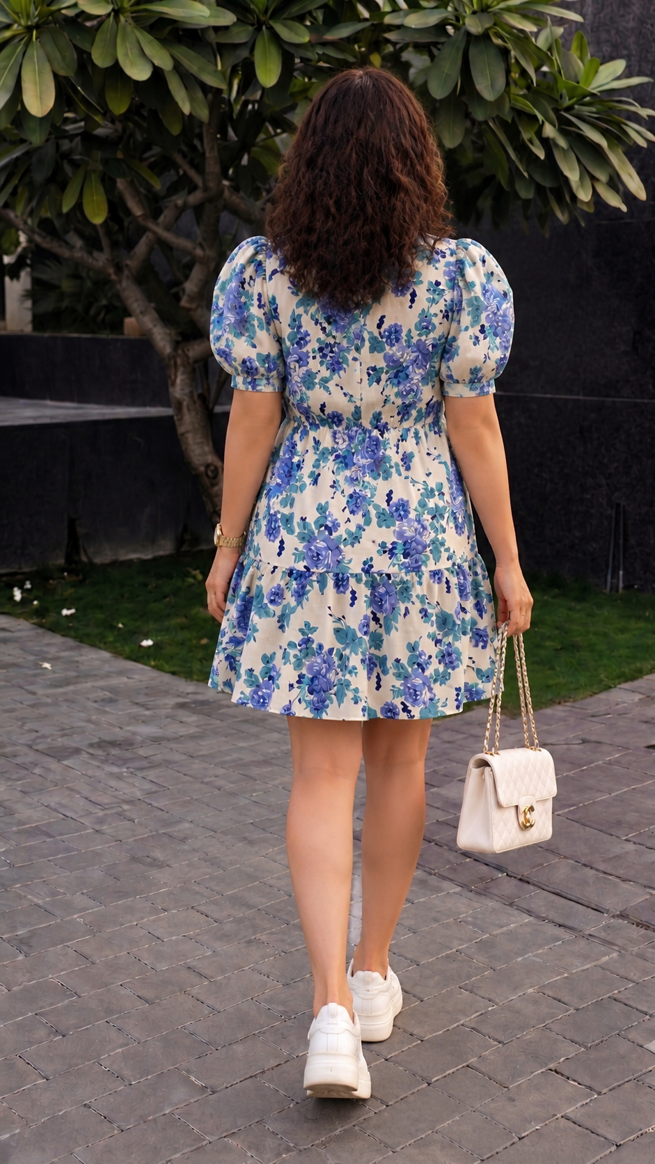 Blue Blossom Breeze Dress