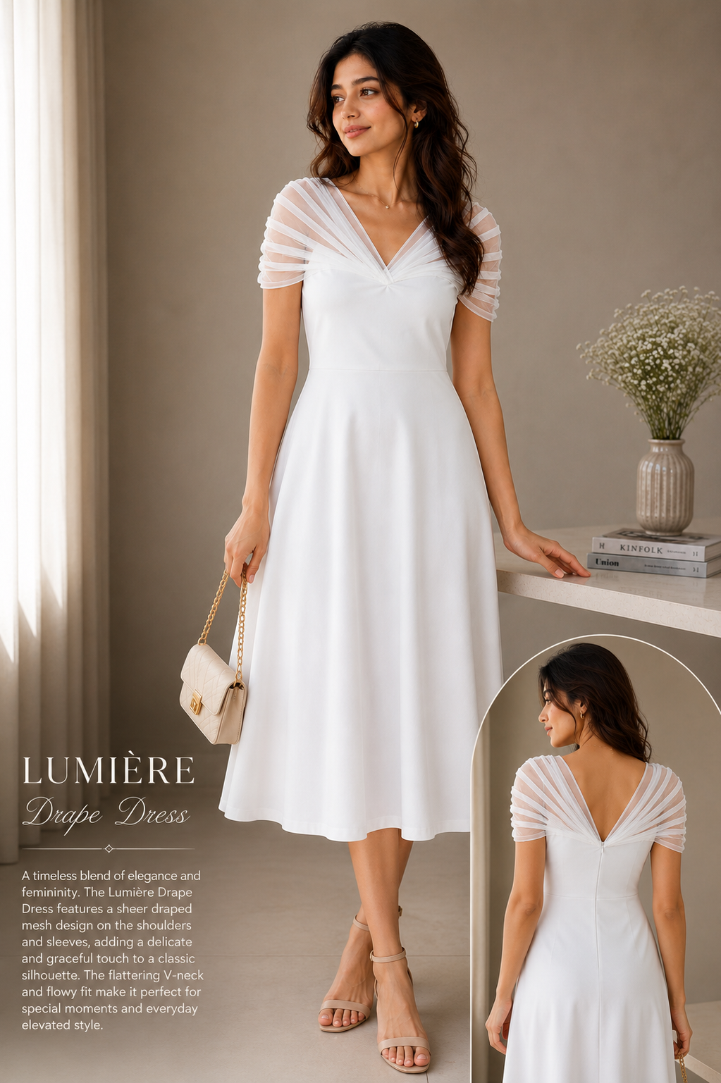The Seraphina White Dress
