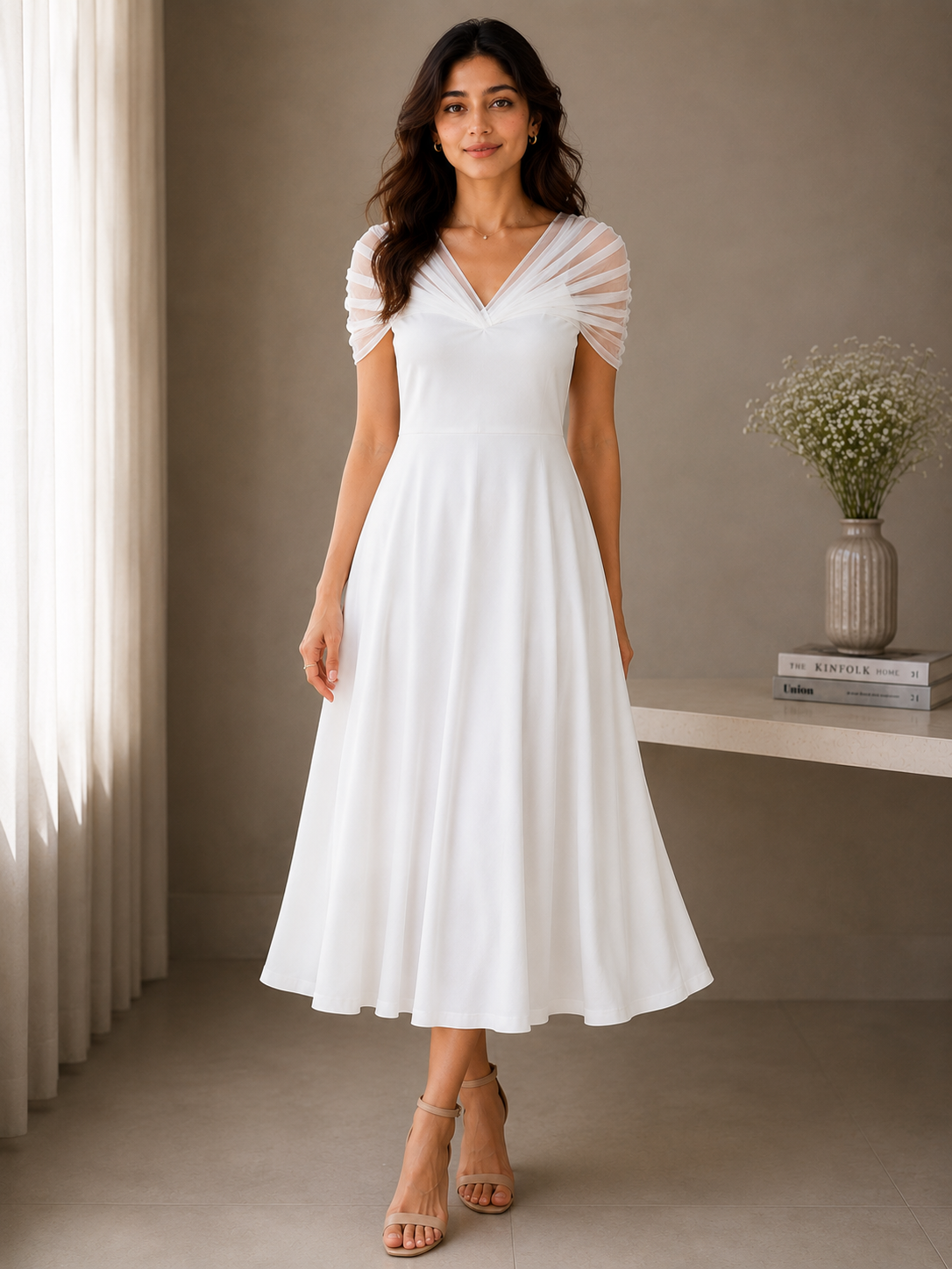 The Seraphina White Dress