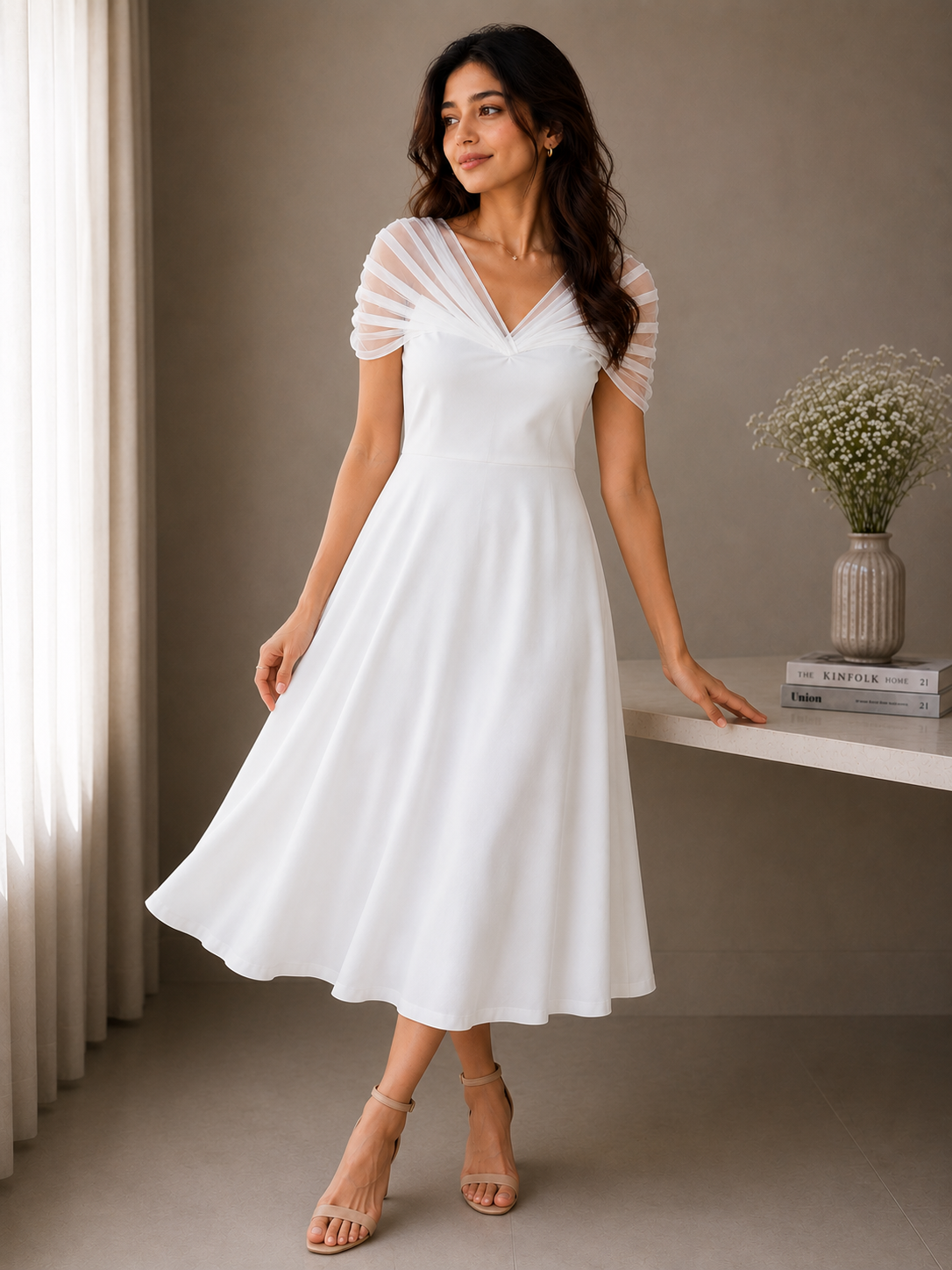 The Seraphina White Dress