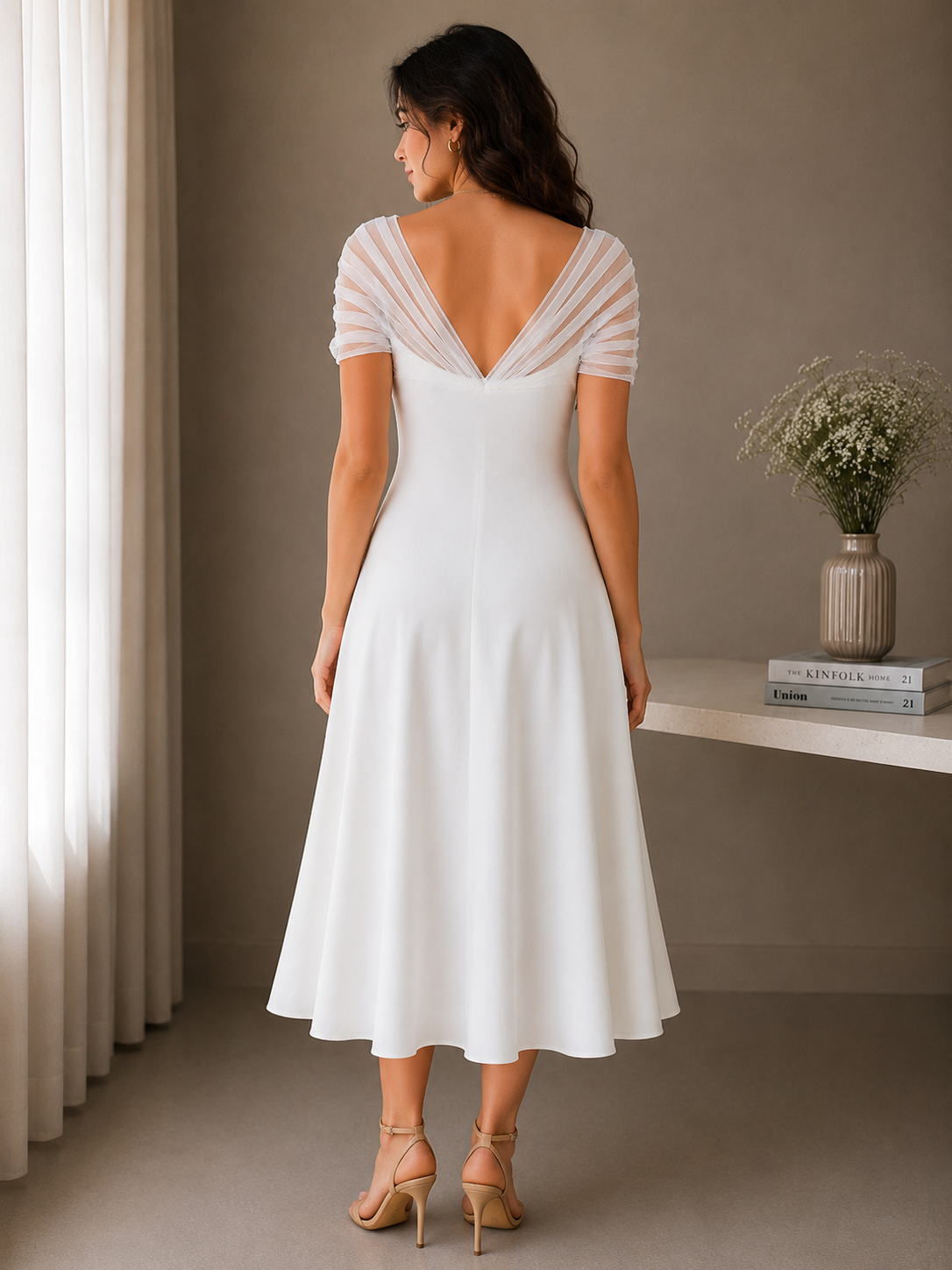 The Seraphina White Dress