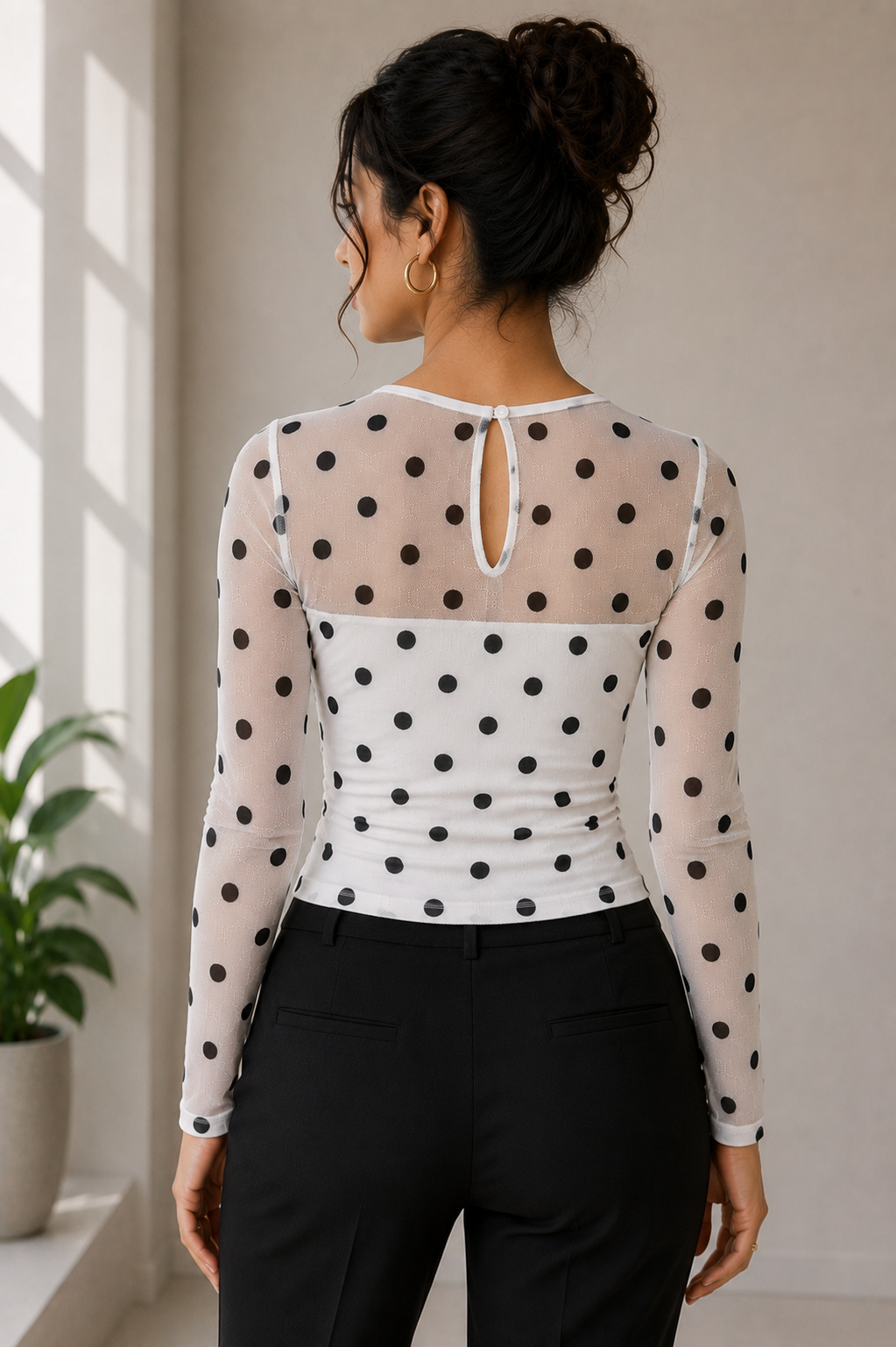 Pearl Dot Top