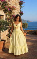 Sunlit Lemon Grace Dress