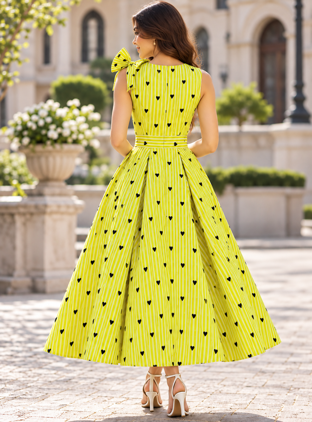 Lemon Heart Charm Dress